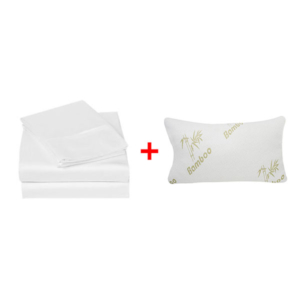1 σετ Swiss Lux Dream Σεντόνια + 2 Μαξιλάρια Bamboo 1 σετ Swiss Lux Dream Σεντόνια + 2 Μαξιλάρια Bamboo